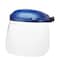 Sellstrom 390 Premium Series Single Crown Face Shield, Universal Adapter, Polycarbonate, 8 in x 12 in x .040 in, Uncoated, Clear S39210 - alternate 1